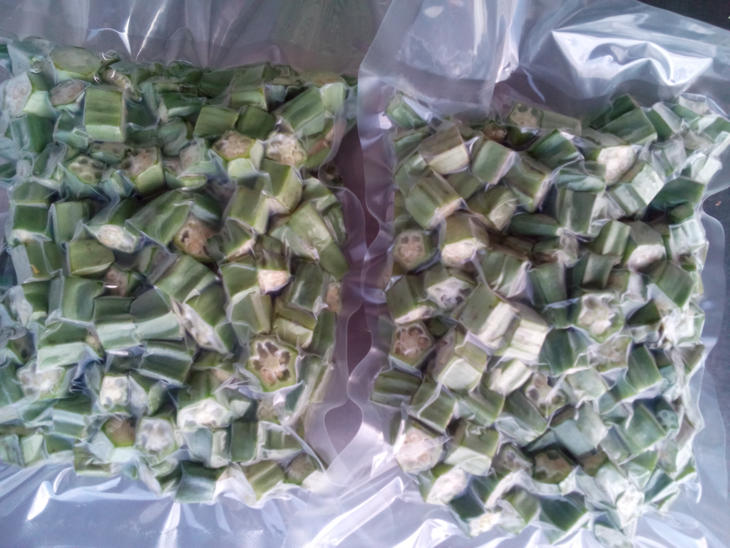 OKRA SLICED